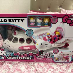 Hello Kitty Airplane Playset