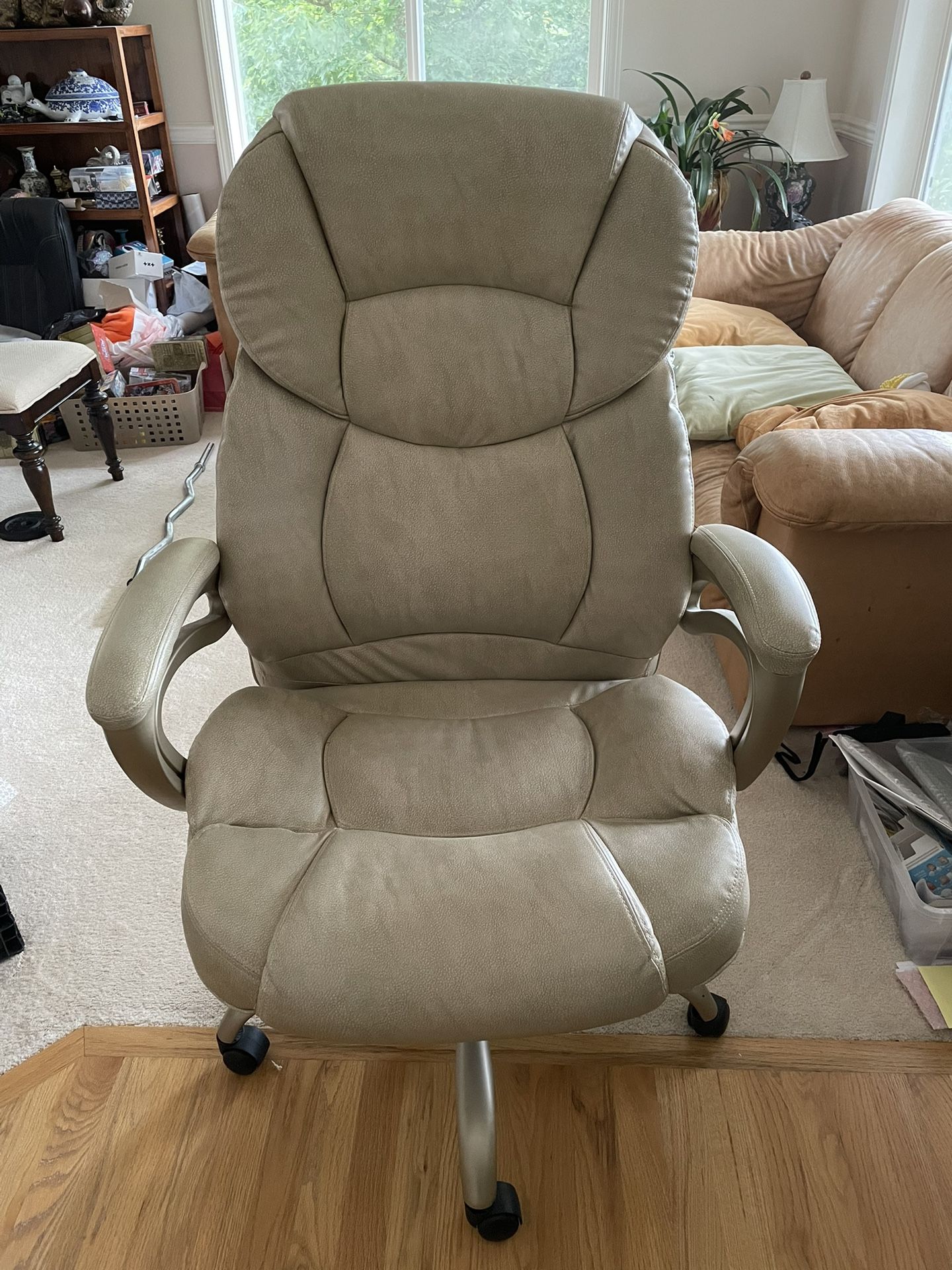 Beige Office Chair Extra Large
