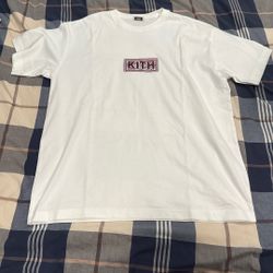 White Kith T-shirt Size L