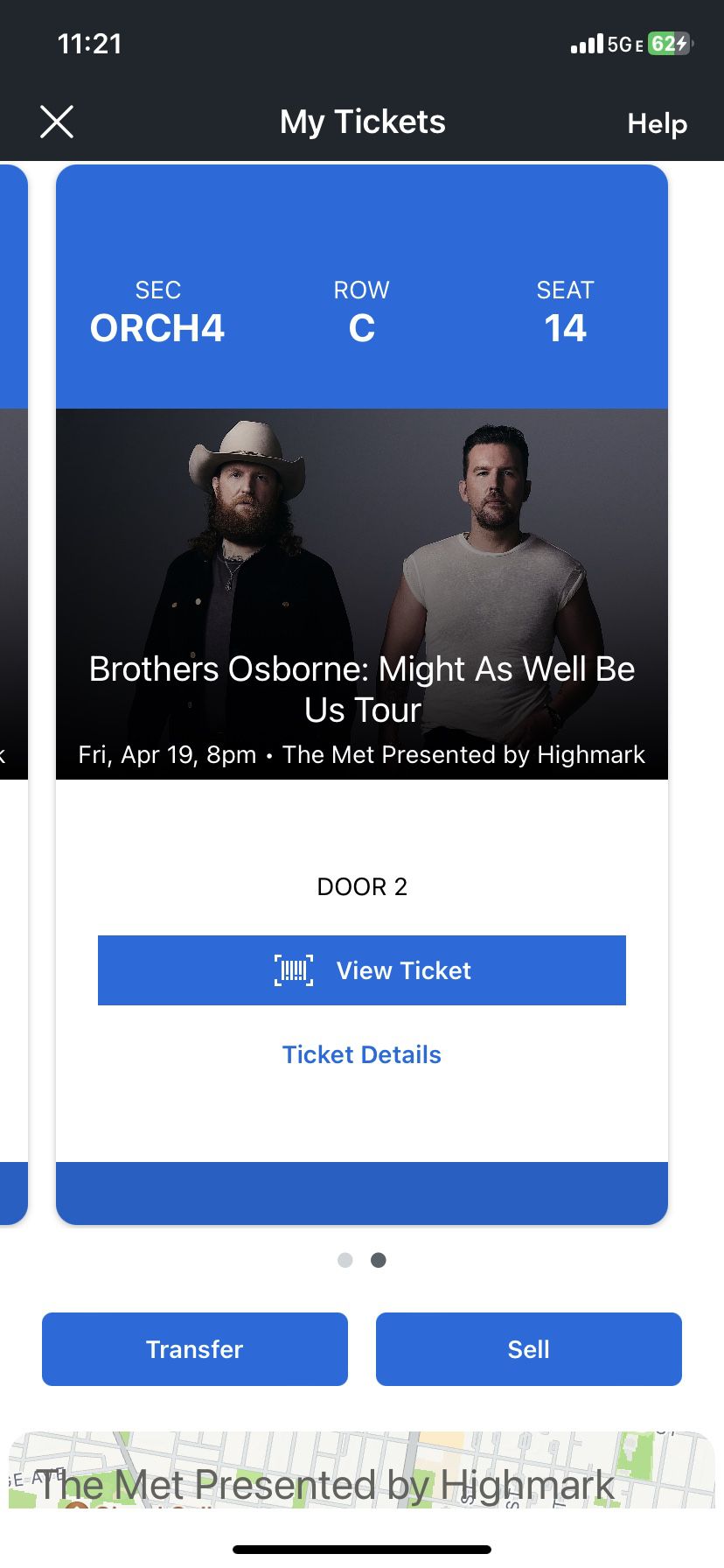 Brother Osborne Tickets For Tomorrow Night