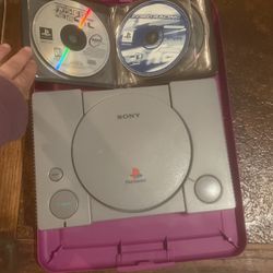 Playstation One Console And Games