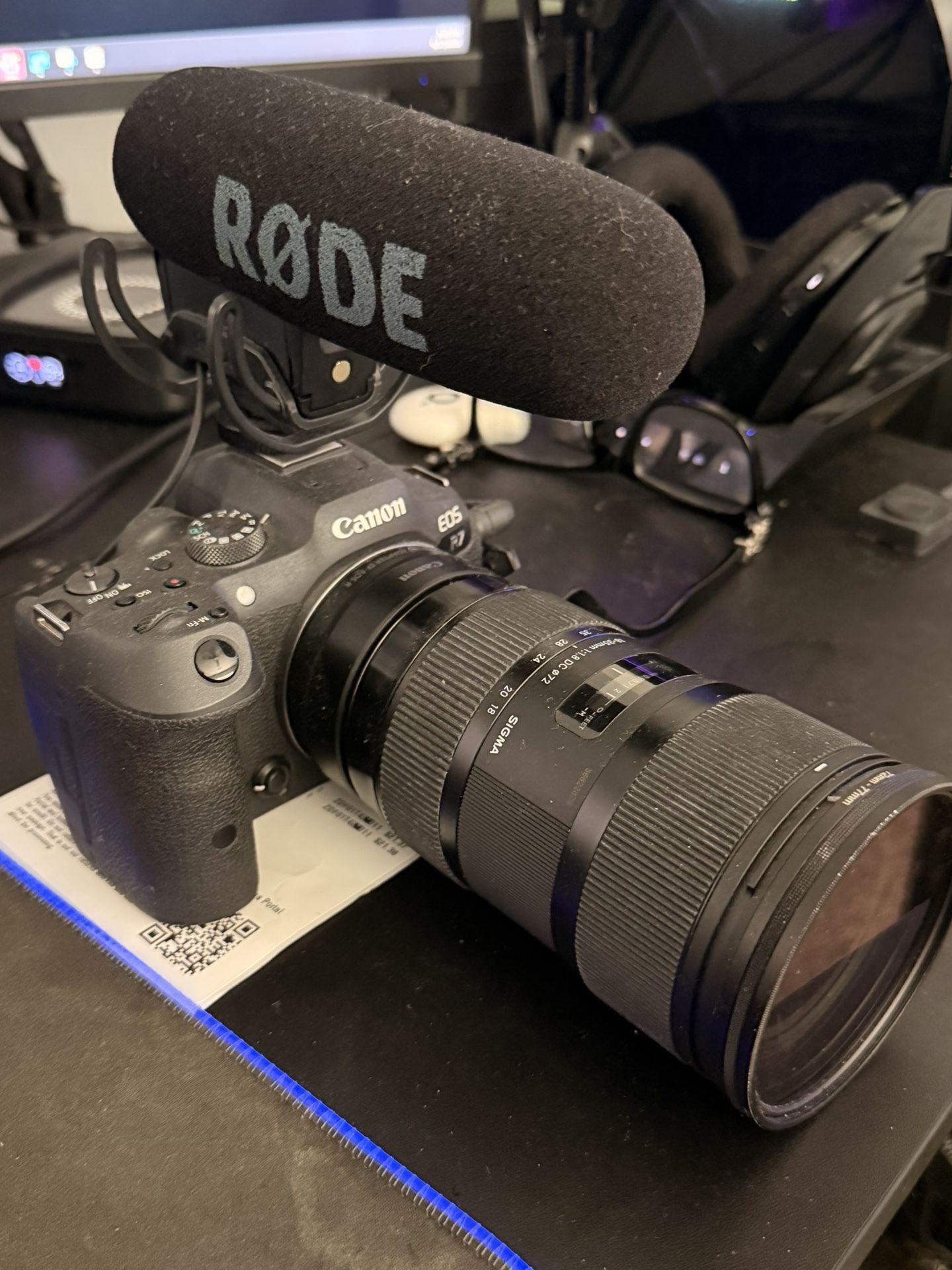 📸 Canon R7 + Sigma 18-35mm + RODE Mic – FULL CREATOR KIT (LIKE NEW) 🔥