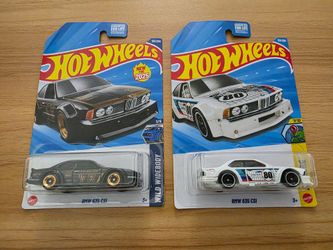 New Hot Wheels Black + White BMW 635 CSi