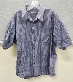 Exact A Dockers Brand Plaid Collar Shirt Size XL