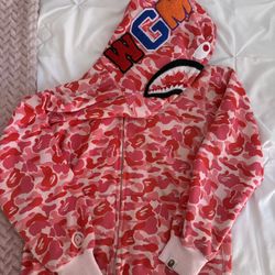 BAPE Men’s Hoodie Pink M