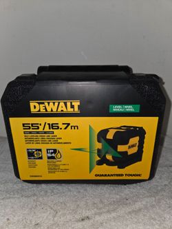 Dewalt 55" Self Leveling Green Cross Line Laser Brand New (Price Is Firm)