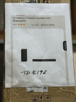 2.1 Channel Soundbar
