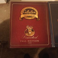 Cabela's Hunting And Outdoor Gear Limited Editions Catalog Books