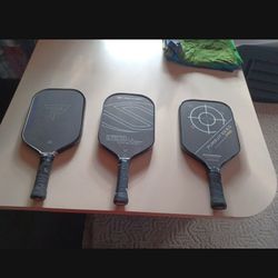 3 Used Pickleball Paddles. 75 Ea Firm Or All 3 For 200