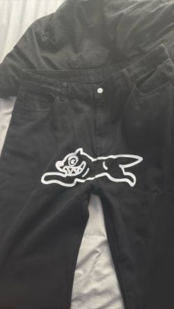 Black ice cream pants