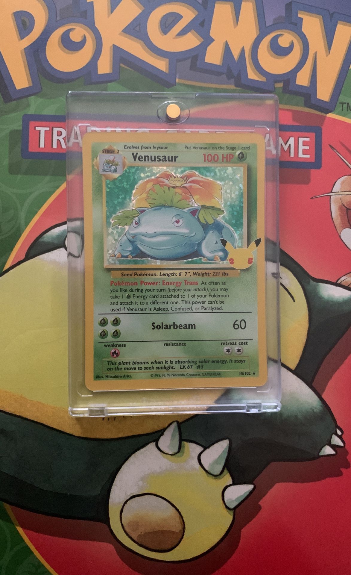 Venusaur Holo Pokemon Celebrations 25th