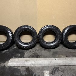 BFGoodrich All-Terrain T/A Tires (Set of 4 – 3 Good + 1 Spare) [LT275/65/17]