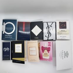 LUXURY PERFUME SAMPLE SET 10 PCS DESIGNER FRAGRANCE BUNDLE