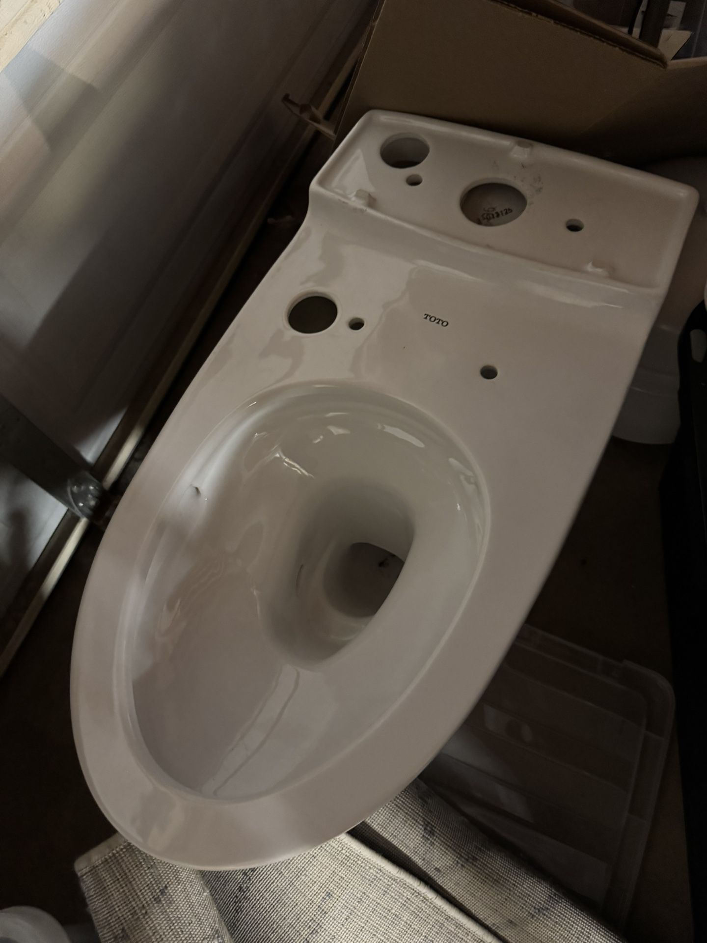 Toto Connelley Toilet Only. No Water Tank Or Seat Cover. CT494CEFGT40#01