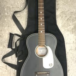 Gretsch Roots Collection Jim Dandy G9520-blk Agathis Wood Guitar Guitars Steel Reinforced Neck 6 String Musical Instrument Rock Jazz Blues Music Audio