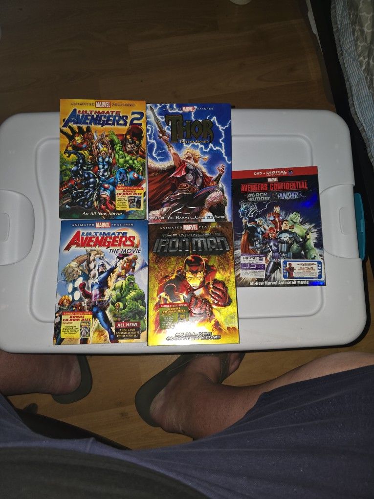 Marvel Animated dvd bundle