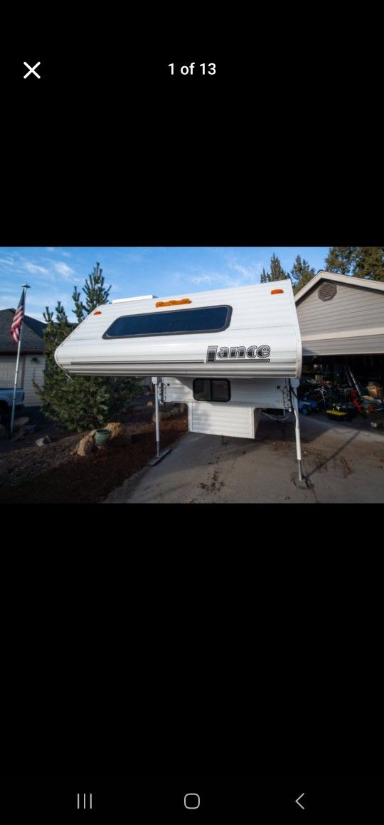 2002 Lance 1130 Truck Bed Camper, ready for your next adventure