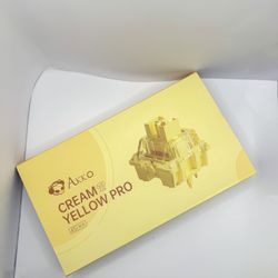 Yellow Mechanical Keyboard Switches - 45 Pack (Akko)