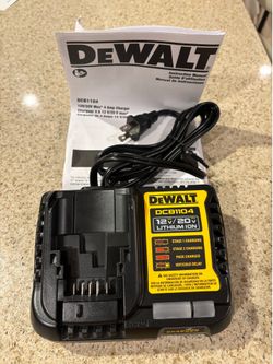 DeWalt smart charger brand new