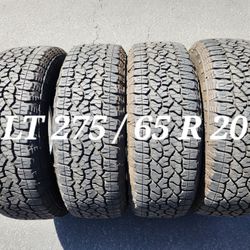 LT 275 / 65 R 20 (4) TIRES GOODYEAR 