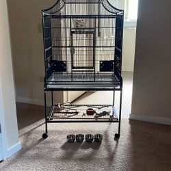 Premium Elegant Medium Bird Cage 