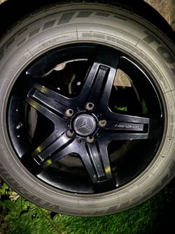 Mercedes Benz AMG RIMS AND TIERS