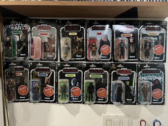 Star Wars Figures Unopened