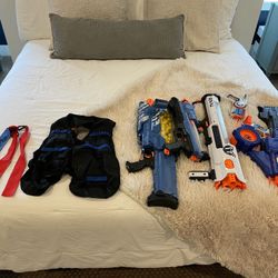 Nerf Guns, Ammo, And Gear