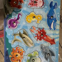 Melissa And Doug Magnetic fishing puzzle 
