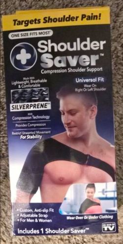 Shoulder Saver Compression Shoulder Support Universal Fit-One Size Fits Most