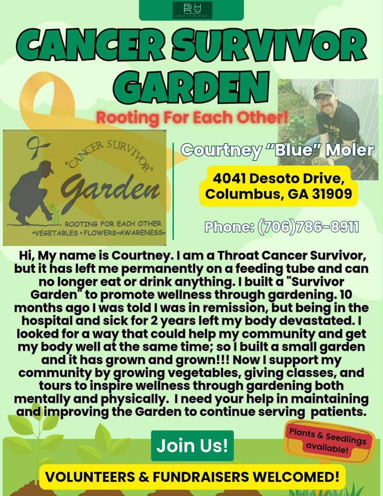 Cancer Survivor Garden Sale🎗️🎗️🎗️