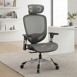 Staples Hyken Ergonomic Mesh Swivel Task Chair Charcoal Gray