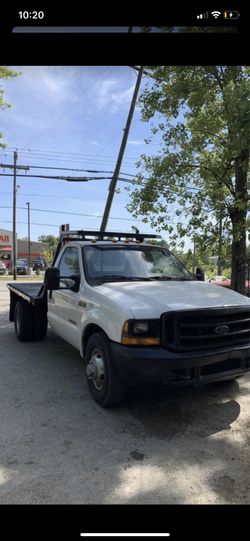 2002 F350 flat bed