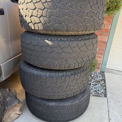 Chevrolet Silverado Rims and Tires Together 