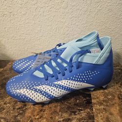 New Adidas Predator Accuracy 4 Gz0017 Blue Soccer Cleats Men's 9