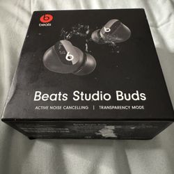 Bnew Opened Box BEATS Studio buds black