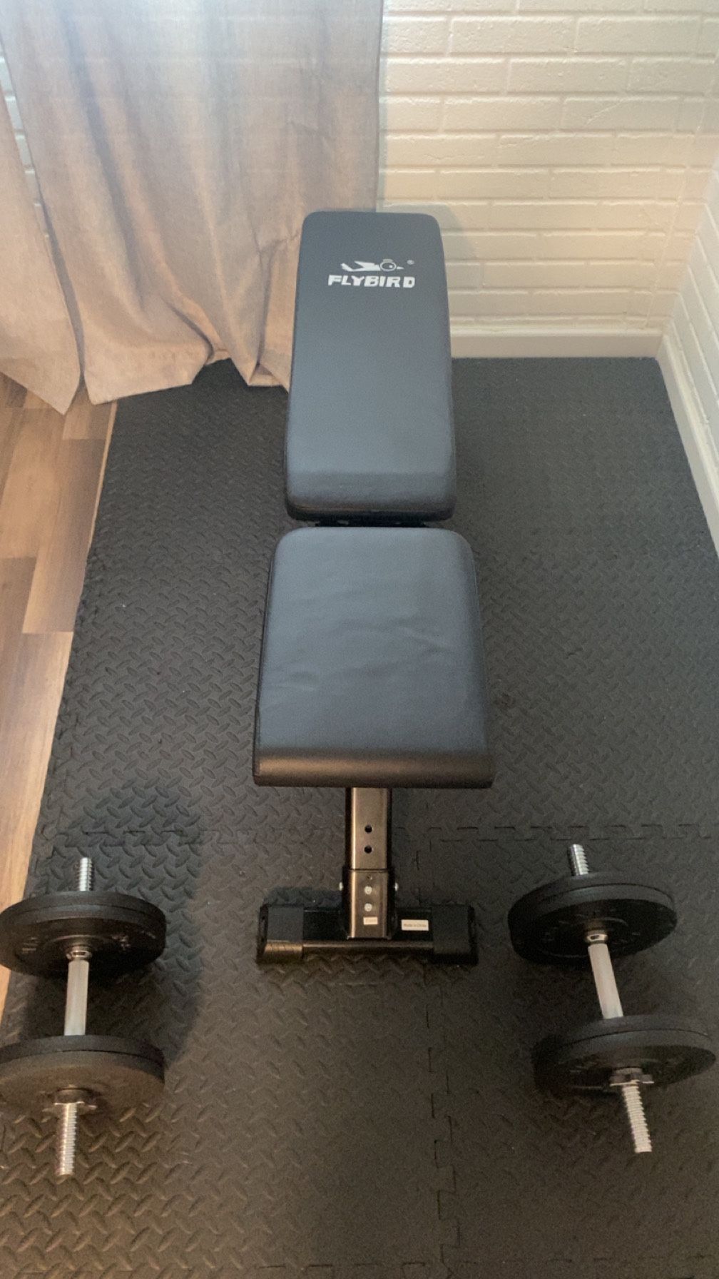 Dumbbell + Bench Home Gym Set