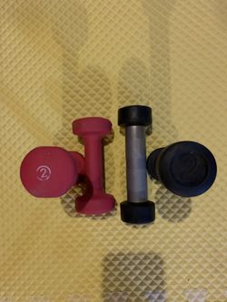 2-2 LBS DUMBBELL SET