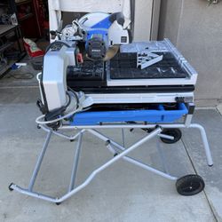  Kobalt KWS S102-06 10” Wet Tile Saw – Used Once – Like New