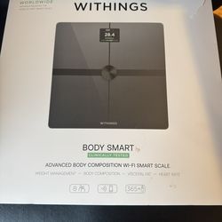 Withings Body Smart Wi-Fi Smart Scale – Brand New