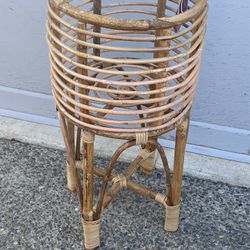 Rattan Plant Stand New