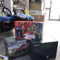 Xbox Series X 1tb & OLED Nintendo Switch OLED All New ⬇️finance With Just $35 Down ❗️