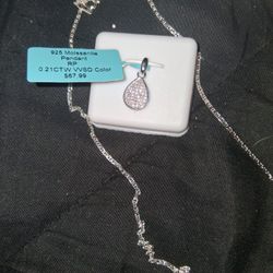 Sterling And Moisenite