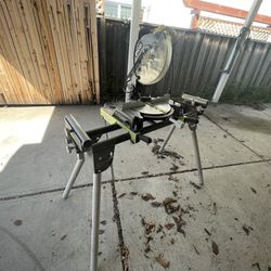 10” Miter Saw With Stand