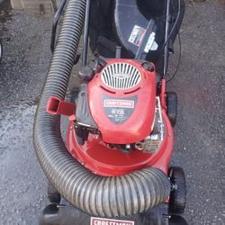 190cc Self Propelled Craftsman Leaf Vac/Chipper 