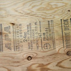 3/4 Marine Deck Underlayment Plywood