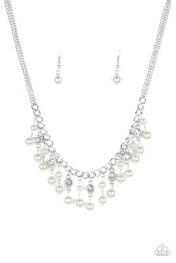 Paparazzi White Necklace