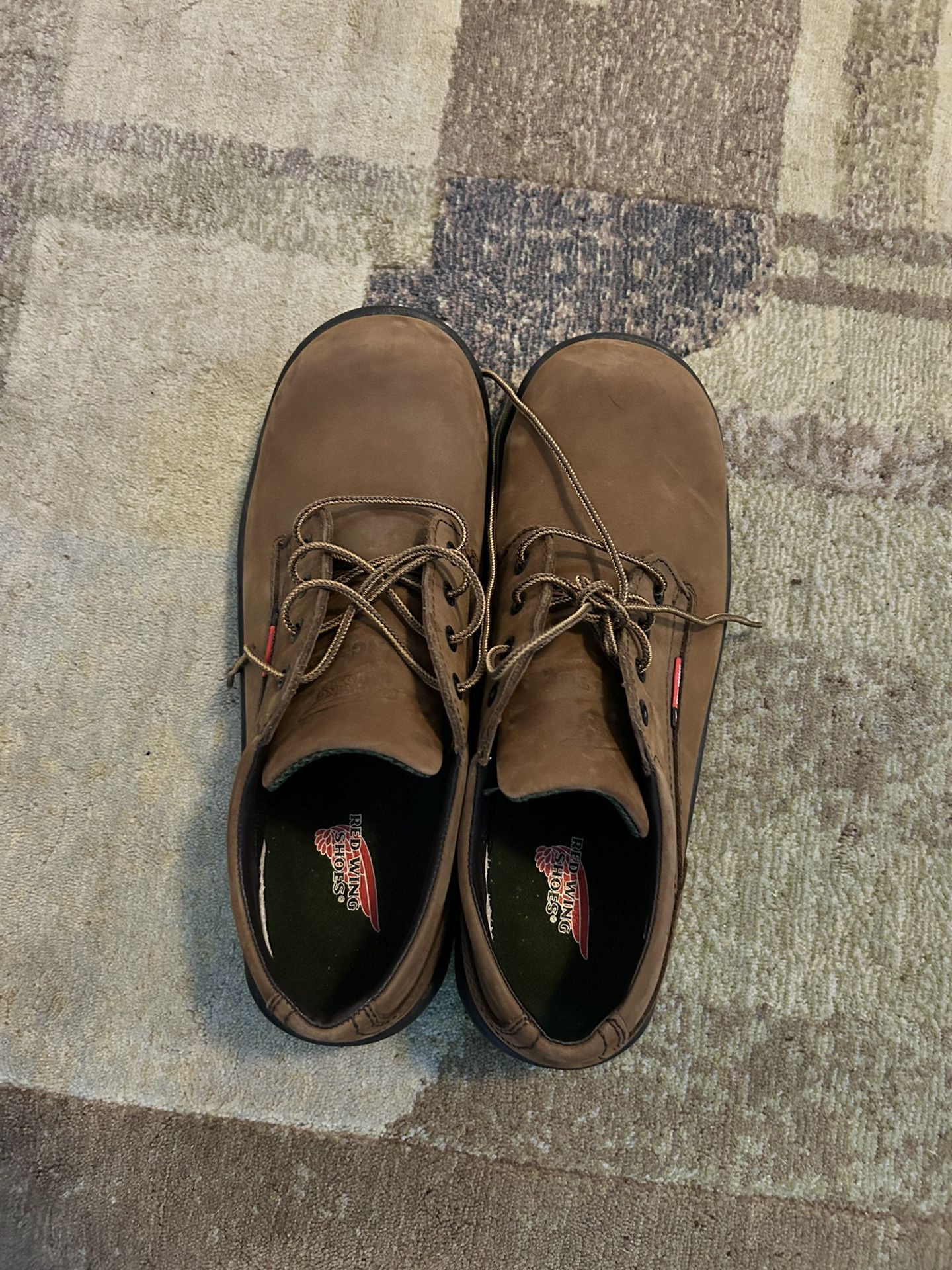 Red Wing Men’s Steel Toe Shoe Boots Size 12