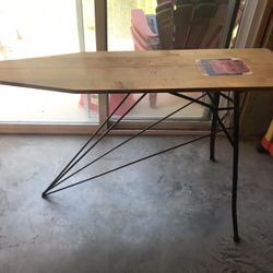 Antique Meyer-Bilt Wood And Metal Ironing Board