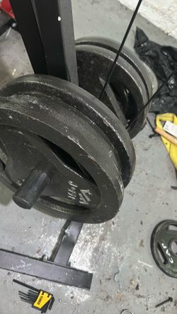 45 lbs Olympic plates